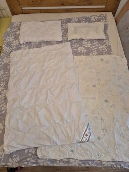 SCANquilt detský paplón 90x130 s vankúšom a 2ks obliečky