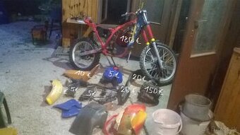 diely babeta 207, Honda MTX 200 a Garelli 125 Tiger - 1