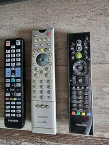 Ďiaľkový ovládač od TV Samsung, Toshiba, Philips