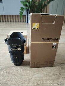 Nikkor 16-35mm f/4 G ED VR - v záruke s komplet krabicou