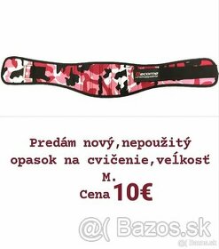 Opasok na cvičenie