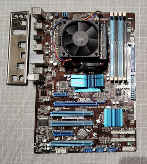 Zákl. doska ASUS M4A87TD/USB3 + Phenom II X6 1055T AM3 - 1