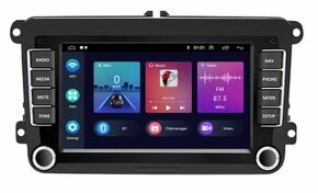 7",2 DIN rádio,VW,Skoda,Seat,2+64GB,Android10,GPS,WiFi,BT,SK - 1