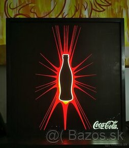 Svetelná reklama Coca Cola