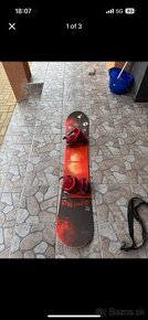 Snowboard zn. Nitro 155cm