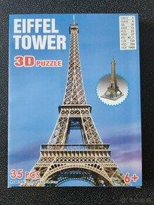 3D puzzle Eifelová veža