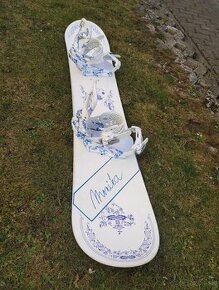 snowboard 155+ viazanie BURTON LEXA  vel.M - 1