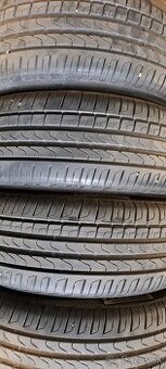 Predám 4ks jazdené letné 205/55r17-91V Pirelli