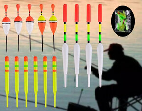 Rybárske potreby - plaváky 15ks - 1