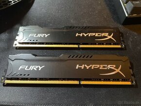 16gb ddr3 2x8 gb fury hyperx 1600mhz