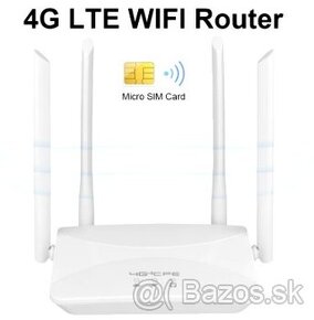 4G LTE,SIM,WIFI Router 150Mbps 4 Externe Anteny,CPE