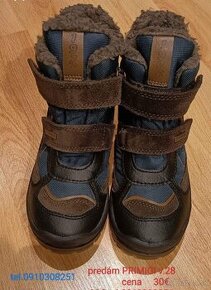 Primigi čižmy kožené Gore-Tex v.28