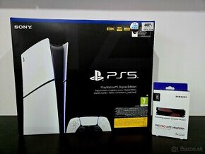 PS5 Slim Digital + 2TB SSD Samsung 990 Pro