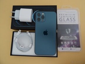 iPhone 12 PRO 256GB BLUE - ZÁRUKA 1 ROK - DOBRÝ STAV