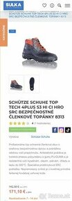 Pracovne topánky SCHUTZE S PRO TOP TECH v.43