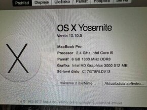 Apple Macbook Pro i5 SSD DISK /SUPER CENA/