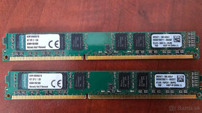 Predám RAM kit 2 x 8GB Kingston KVR13N9K2/16