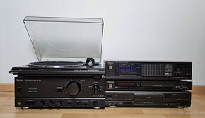 Technics zostava / Zosilnovac / CD / Equalizer / FM / Gramof