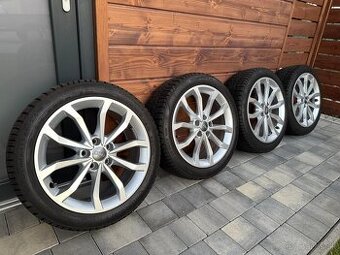 Hliníkové disky orig. Audi + zimné pneu 225/45 R18