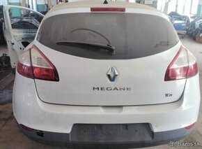 RENAULT MEGANE 1.2 2014 predám DVERE, ZADNÝ NÁRAZNÍK, ZADNÉ