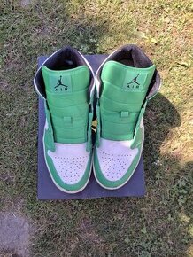 Jordan 1 MID lucky green - 1