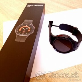 Samsung Galaxy Watch 5 Pro 45 mm, čierne - 1