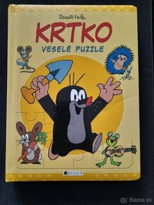 Predám detskú knižku Krtko a veselé puzzle