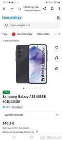 Samsung A55 5g modrá farba