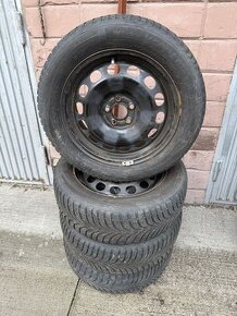 Zimne pneumatiky HANKOOK 195/60 R16 na diskoch 5x100