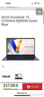 ASUS VIVOBOOK 15 notebook i5