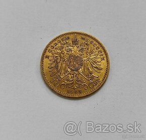 Františka Jozefa I.,mincu - 10 korunu novorazbu, r. 1912. - 1
