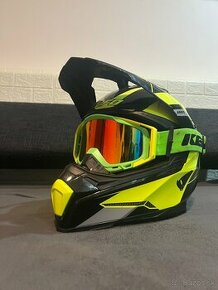 ufo s3 helmet black neon - 1