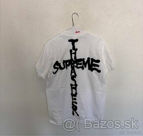 Supreme x Trasher White Cross Tee