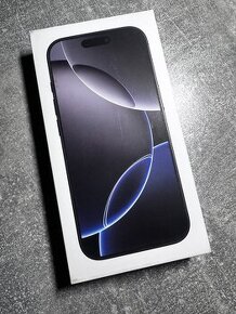 Iphone 16 Pro Black Titanium 128GB Nový