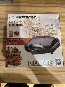 Predam Waflovac ESPERANZA WAFFLE MAKER BLUEBERRY