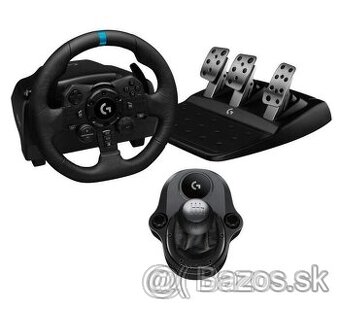 Logitech G923 volant, pedale a radiaca páka- PS & PC, Black