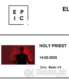 Holy priest Epic Praha 14.2