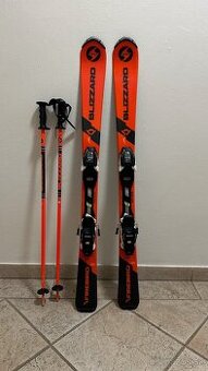 BLIZZARD Firebird JR 110cm + FDT JR 4.5 + palice 85cm