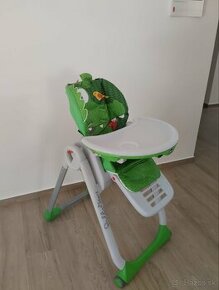 Chicco Polly 2 start crocodile jedalenska stolicka - 1