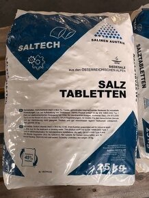 Predám kvalitnú tabletovú soľ SALTECH 25kg