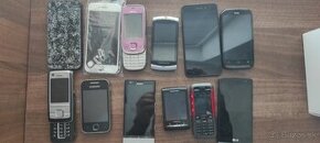 Staré mobily(iPhone,Nokia,Samsung,HTC,LG,Sony,Lenovo),