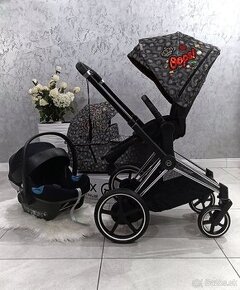 ELEKTRICKÝ CYBEX E-PRIAM CHROME BLACK REBELLIOUS