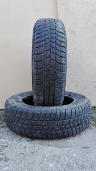 Predám 2 jazdené zimné pneumatiky Barum Polaris 175/65 R15