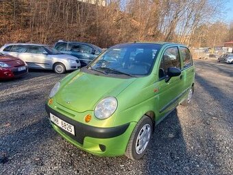 Daewoo Matiz 0.8i 93 tis km 2x el.okna nové ČR servo