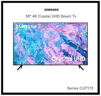 Predám Smart UHD TV Samsung UE55CU7172 v zaruke