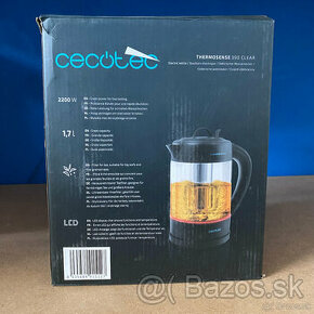 Rýchlovarná kanvica Cecotec ThermoSense 390 Clear