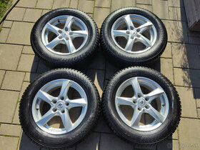 Zimná sada 16" Brock 5x112 + zánovné pneu NOKIAN 215/60 R16 - 1