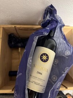 Sassicaia Bolgheri červené víno - 1