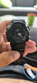 Casio G shock GA-100 cierne