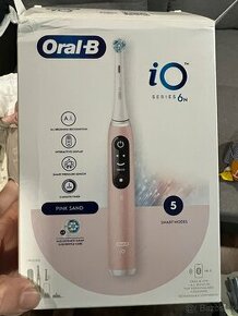 Elektricka zubna kefka OralB iO Series 6 Pink Sand + pouzdro